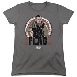 Suicide Squad - Womens Rick Flagg Bullets T-Shirt