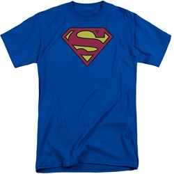 Superman - Mens Classic Logo Tall T-Shirt