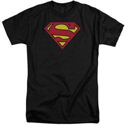 Superman - Mens Classic Logo Tall T-Shirt