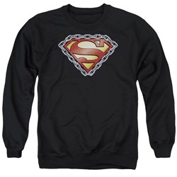 Superman - Mens Chained Shield Sweater