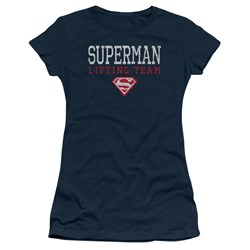 Superman - Juniors Lifting Team T-Shirt