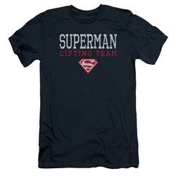 Superman - Mens Lifting Team Premium Slim Fit T-Shirt