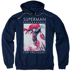 Superman - Mens Superman For President Pullover Hoodie