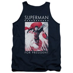 Superman - Mens Superman For President Tank Top