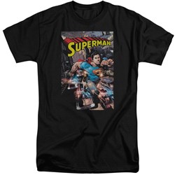 Superman - Mens Action One Tall T-Shirt