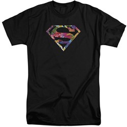 Superman - Mens Hawaiian Shield Tall T-Shirt
