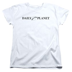 Superman - Womens Daily Planet Logo T-Shirt