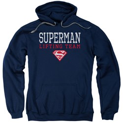 Superman - Mens Lifting Team Pullover Hoodie