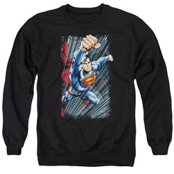 Superman - Mens Faster Than Sweater