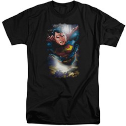Superman - Mens In The Sky Tall T-Shirt