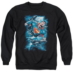 Superman - Mens Stormy Flight Sweater