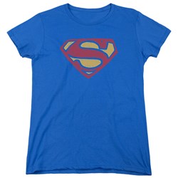 Superman - Womens Super Rough T-Shirt