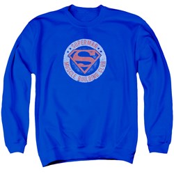 Superman - Mens Muscle Club Sweater