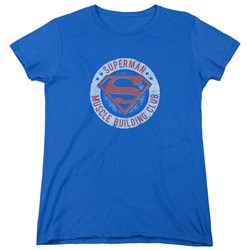 Superman - Womens Muscle Club T-Shirt