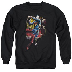 Superman - Mens Flying Determination Sweater