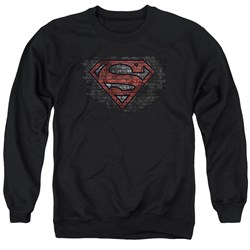 Superman - Mens Brick S Sweater