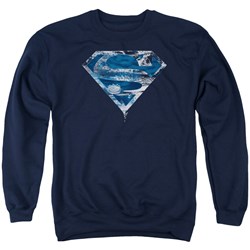 Superman - Mens Water Shield Sweater