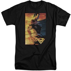 Superman - Mens Fireproof Tall T-Shirt
