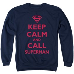 Superman - Mens Call Superman Sweater