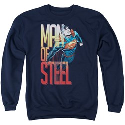 Superman - Mens Steel Flight Sweater
