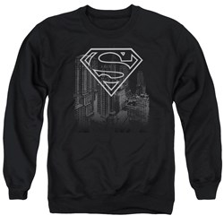 Superman - Mens Skyline Sweater