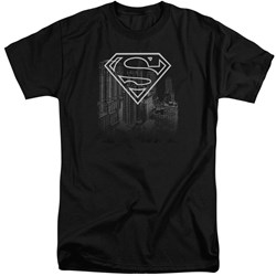 Superman - Mens Skyline Tall T-Shirt