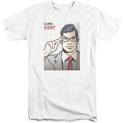 Superman - Mens Clark Kent Cover Tall T-Shirt