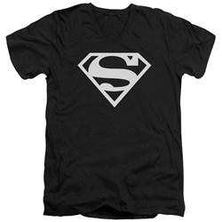 Superman - Mens Logo V-Neck T-Shirt