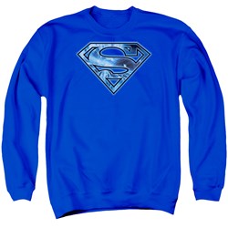 Superman - Mens On Ice Shield Sweater