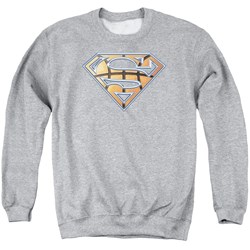 Superman - Mens Basketball Shield Sweater