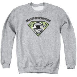 Superman - Mens Soccer Shield Sweater