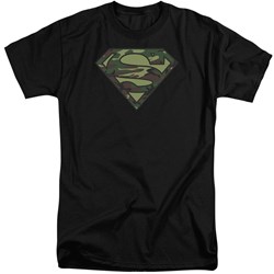 Superman - Mens Camo Logo Tall T-Shirt