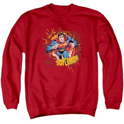 Superman - Mens Sorry About The Wall Sweater