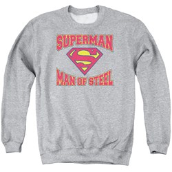 Superman - Mens Man Of Steel Jersey Sweater