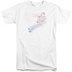 Superman - Mens Sketch Tall T-Shirt