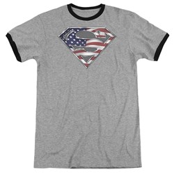 Superman - Mens All Ringer T-Shirt