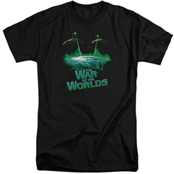 War Worlds - Mens Global Attack Tall T-Shirt