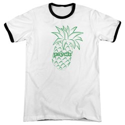 Psych - Mens Pineapple Ringer T-Shirt
