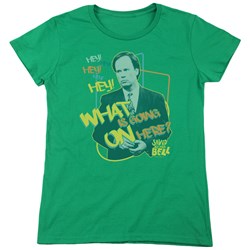 Saved By The Bell - Womens Mr. Belding T-Shirt