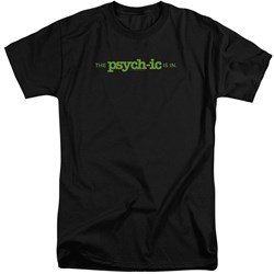 Psych - Mens The Psychic Is In Tall T-Shirt