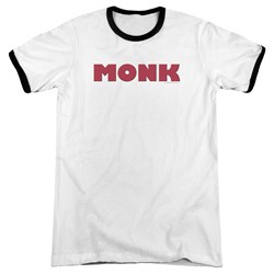 Monk - Mens Logo Ringer T-Shirt