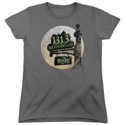 The Munsters - Womens Moonlit Address T-Shirt