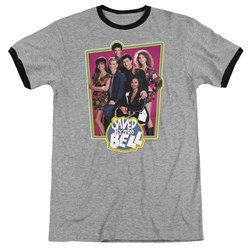Saved By The Bell - Mens Saved Cast Ringer T-Shirt