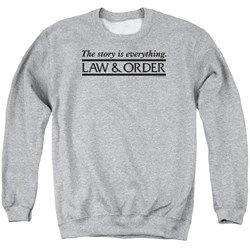 Law And Order - Mens Story Sweater