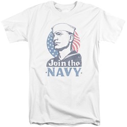 Navy - Mens Join Now Tall T-Shirt
