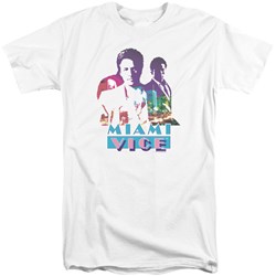 Miami Vice - Mens Crockett And Tubbs Tall T-Shirt