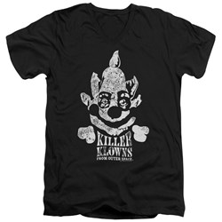 Killer Klowns From Outer Space - Mens Kreepy V-Neck T-Shirt