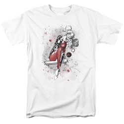 Justice League - Mens Harley Sketch T-Shirt