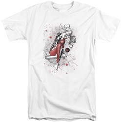 Justice League - Mens Harley Sketch Tall T-Shirt