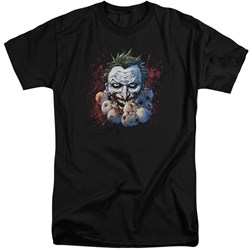 Justice League - Mens Doll Heads Tall T-Shirt